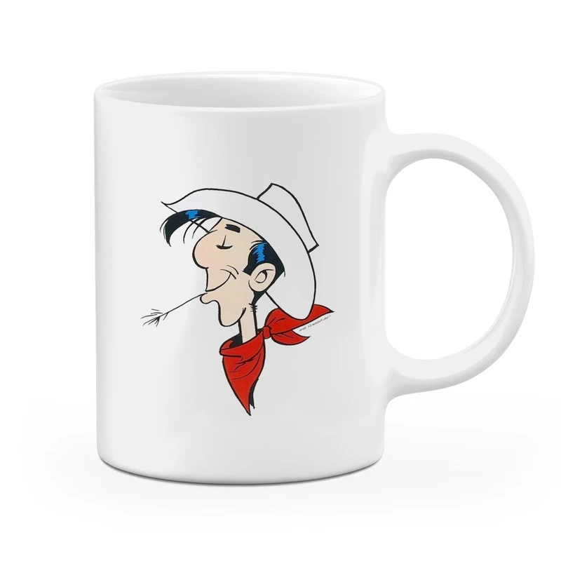 ماگ نادیراد طرح شخصیت کارتونی مدل لوک خوش شانس