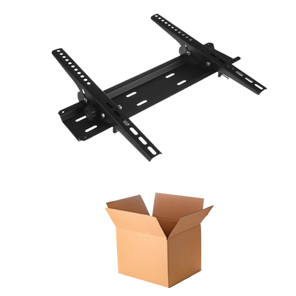 پایه دیواری تلویزیون تی وی آرم مدل T2 مناسب برای تلویزیون های 43 تا 55 اینچ بسته 10 عددی