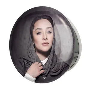 آینه جیبی خندالو طرح آناهیتا درگاهی مدل تاشو کد 6248 