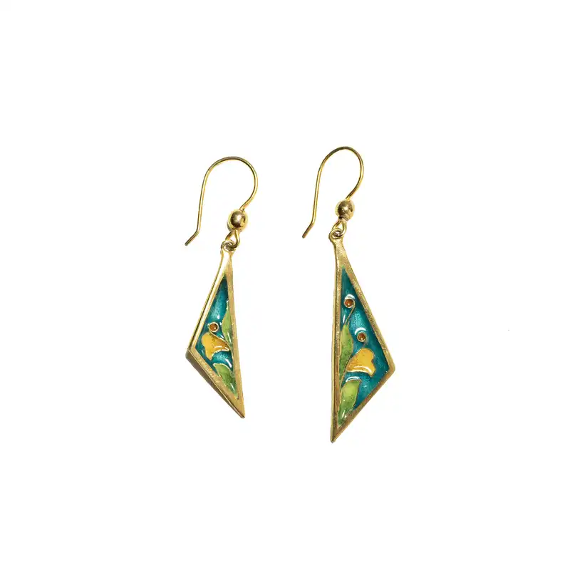 نیم ست نقره زنانه مدل سرو گلگون