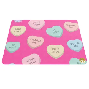 Hoomero Romantic heart A2954 Mousepad