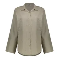 شومیز آستین کوتاه یقه برگردان زنانه نیزل مدل 1246