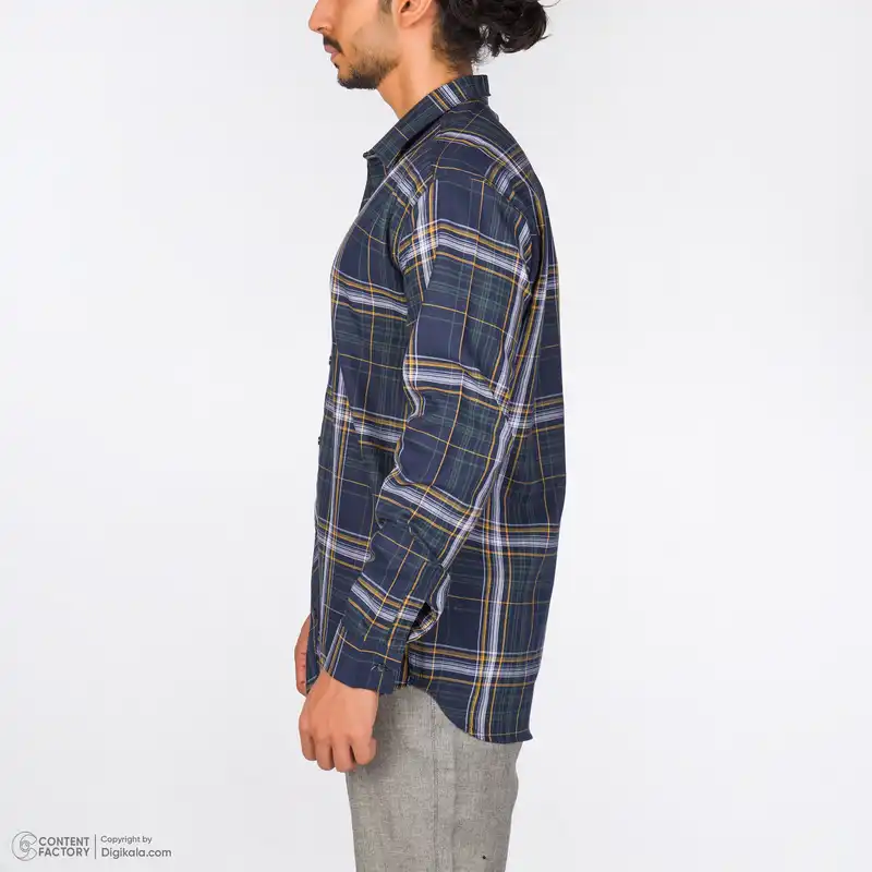 پیراهن آستین بلند مردانه باینت مدل 2261529-46