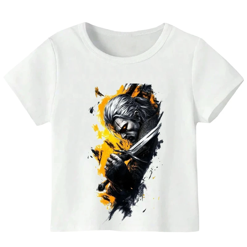 تی‌شرت آستین کوتاه پسرانه مدل W398