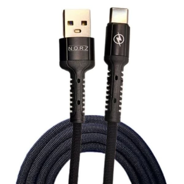 کابل تبدیلUSBبهUSB-C نورز مدل n02طول 1متر