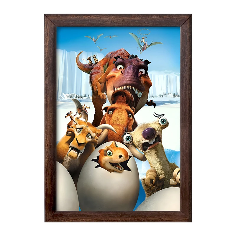 تابلو خندالو طرح عصر یخبندان (Ice Age) کد F8325
