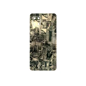 MAHOOT Collage of Skyscraper Cover Sticker for Samsung Galaxy Note 10 Lite