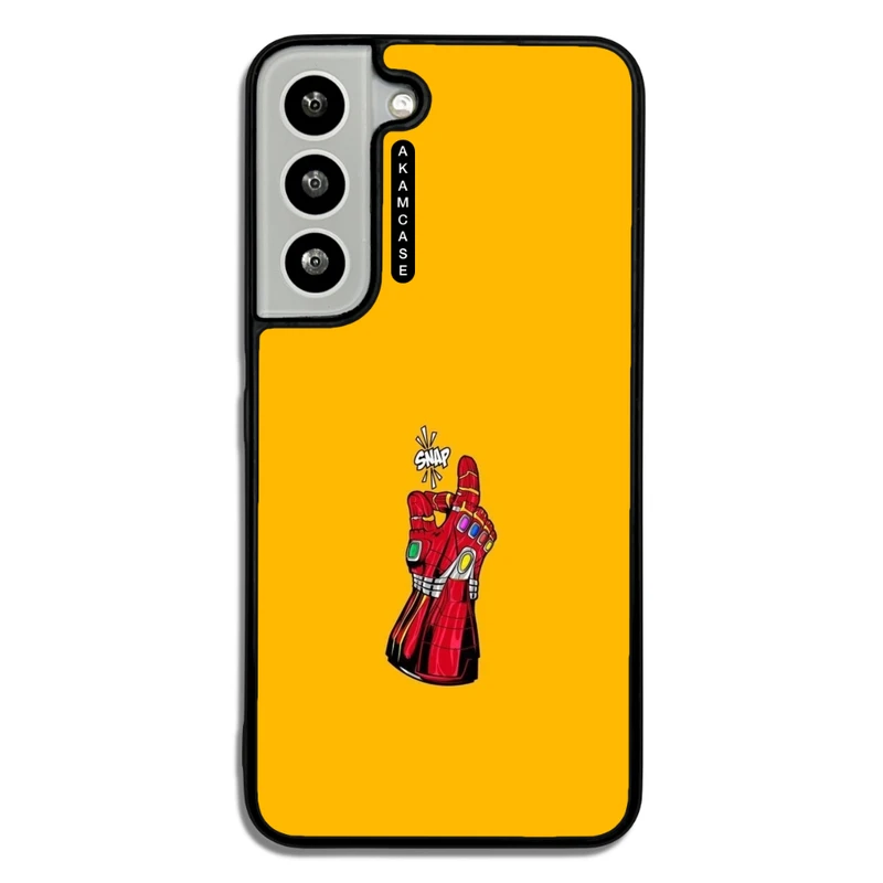 کاور آکام مدل AMC-WSGS22-IRON MAN1 مناسب برای گوشی موبایل سامسونگ Galaxy S22