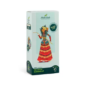 دمنوش کاهش وزن مخلوط زیره و چای سبز مهرگیاه بسته 16 عددی