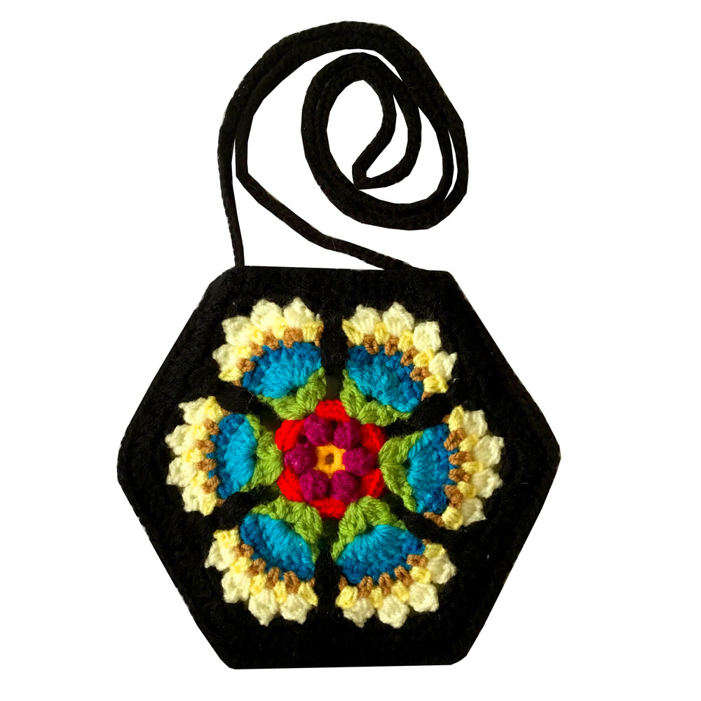 کیف بافتنی مدل فریدا کد K14