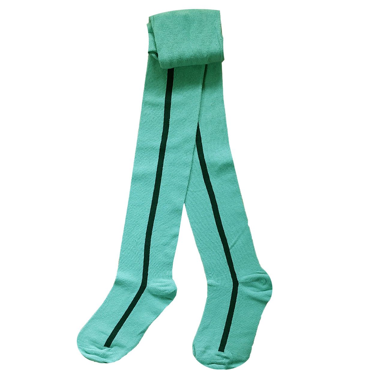 جوراب شلواری دخترانه الایو مدل لوپیل 03 رنگ سبز -  - 1