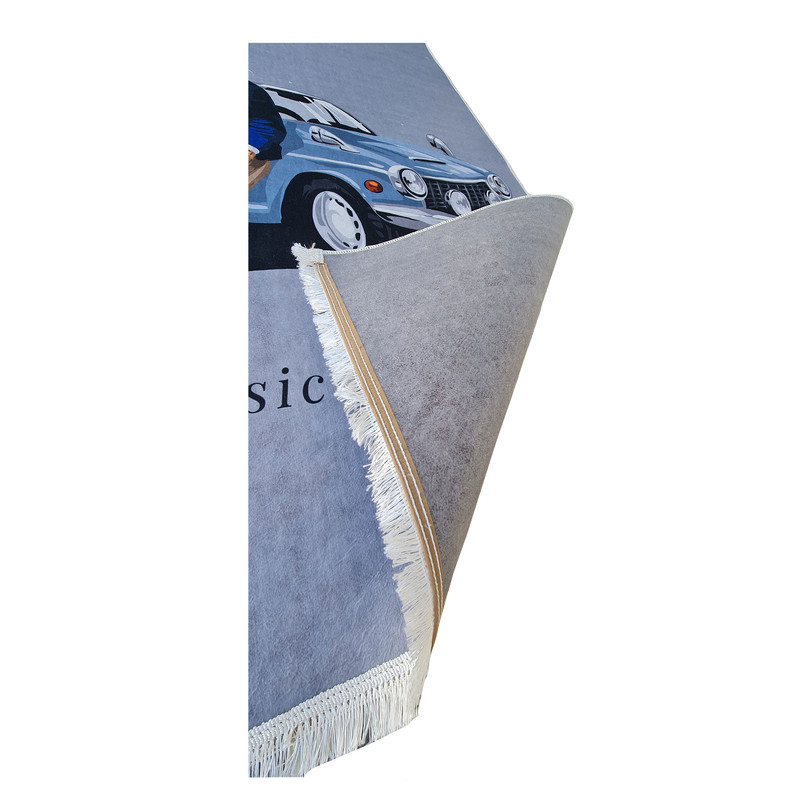 فرش پارچه ای مدل فرشینه طرح اتاق کودک و نوجوان کد 100305