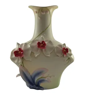 گلدان فرانز طرح ارکیده کد FZ02689