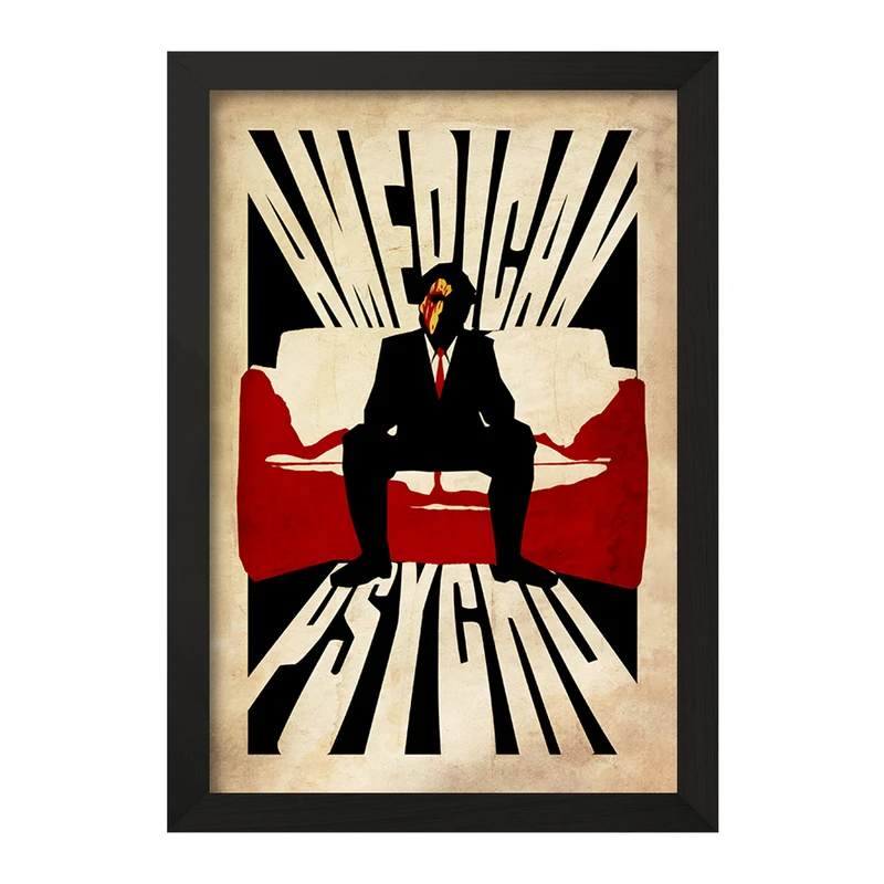 تابلو خندالو مدل روانی آمریکایی (American Psycho) کد F10123