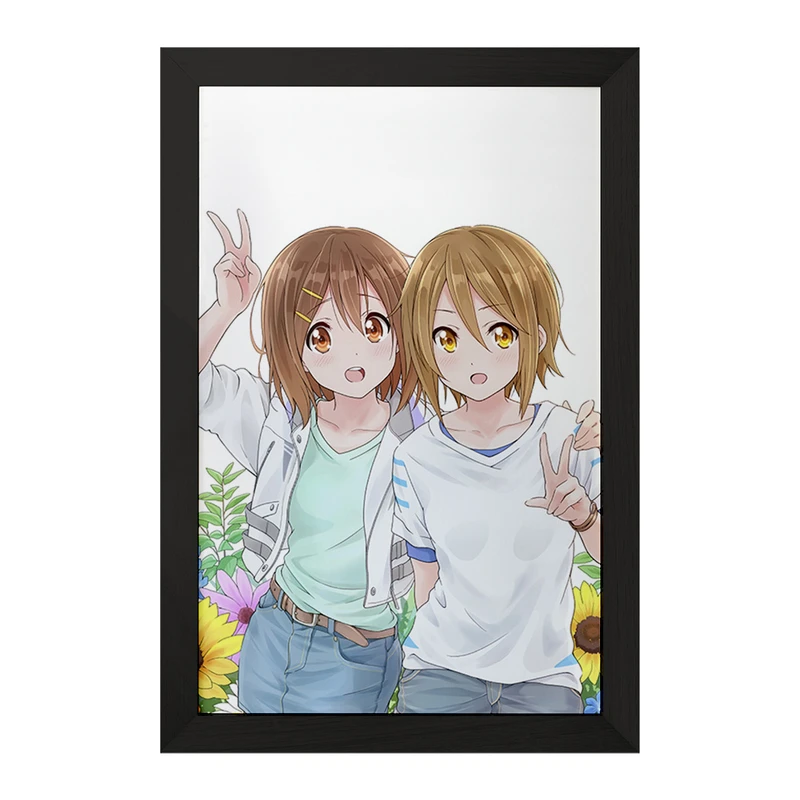 تابلو خندالو مدل یویی و ریتسو انیمه كي اون کد 34148