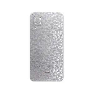 MAHOOT Silver-Silicon Cover Sticker for Samsung Galaxy M01