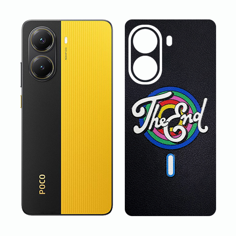 برچسب پوششی ریمکس مدل Cover طرح THE END مناسب برای گوشی موبایل شیائومی Poco X7 Pro