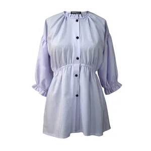 تونیک زنانه ربکا مدل پتوس P102 رنگ یاسی