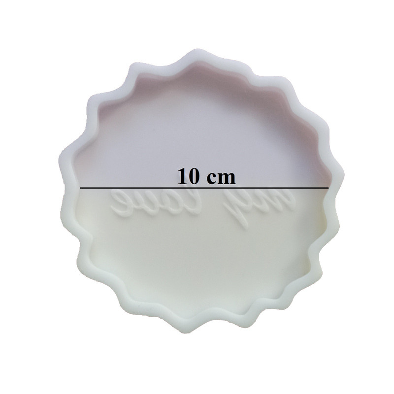 قالب رزین مدل زیر لیوانی کد MV1