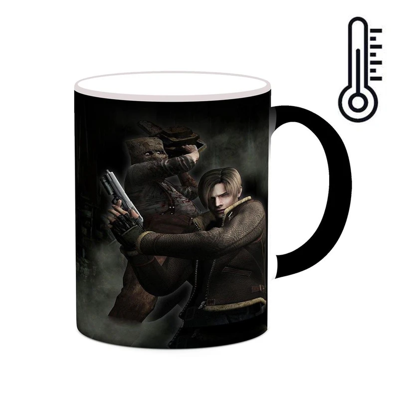 ماگ حرارتی کاکتی مدل بازی رزیدنت اویل Resident Evil 4 کد mgh30150