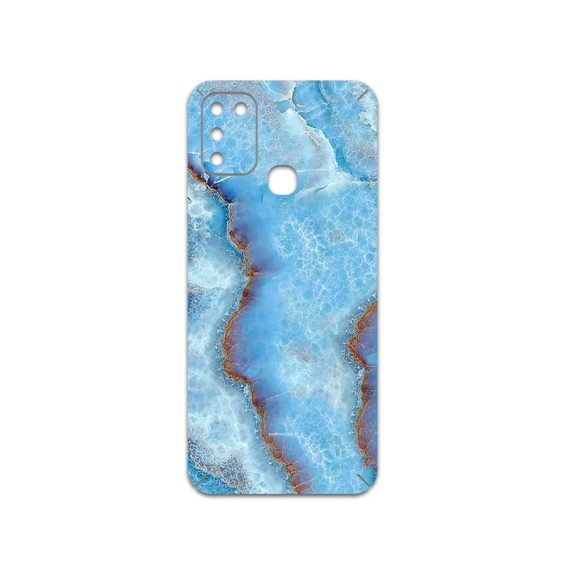 برچسب پوششی ماهوت مدل Blue-Ocean-Marble مناسب برای گوشی موبایل اینفینیکس Hot 11 Play
