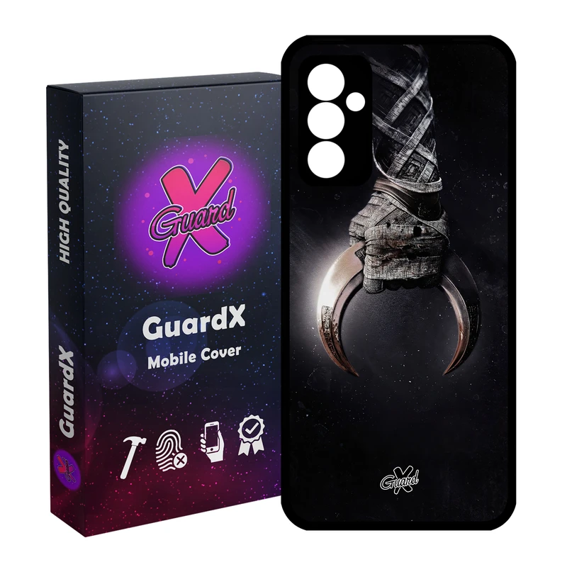 کاور گارد ایکس طرح شوالیه ماه مدل Glass10451 مناسب برای گوشی موبایل سامسونگ Galaxy A34 / A34 5G