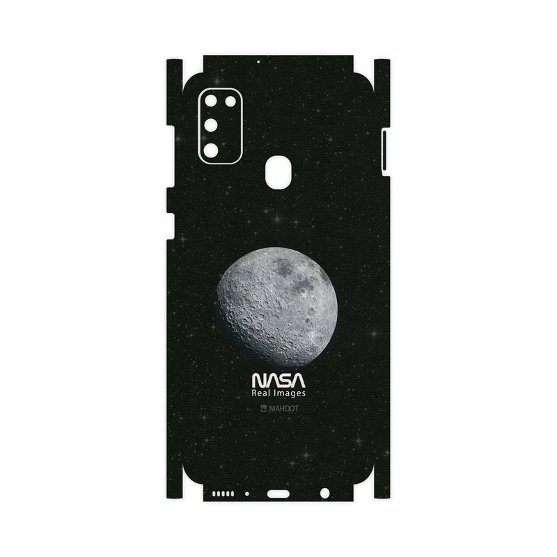 برچسب پوششی ماهوت مدل Moon-By-NASA-FullSkin مناسب برای گوشی موبایل سامسونگ Galaxy M21