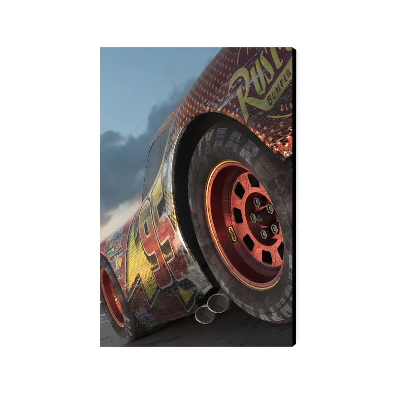 تابلو شاسی عرش مدل فانتزی ماشین اسپرت کد As4384