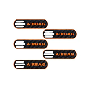 برچسب خودرو طرح ایربگ کد 10806C مناسب برای پژو 206 بسته 5 عددی