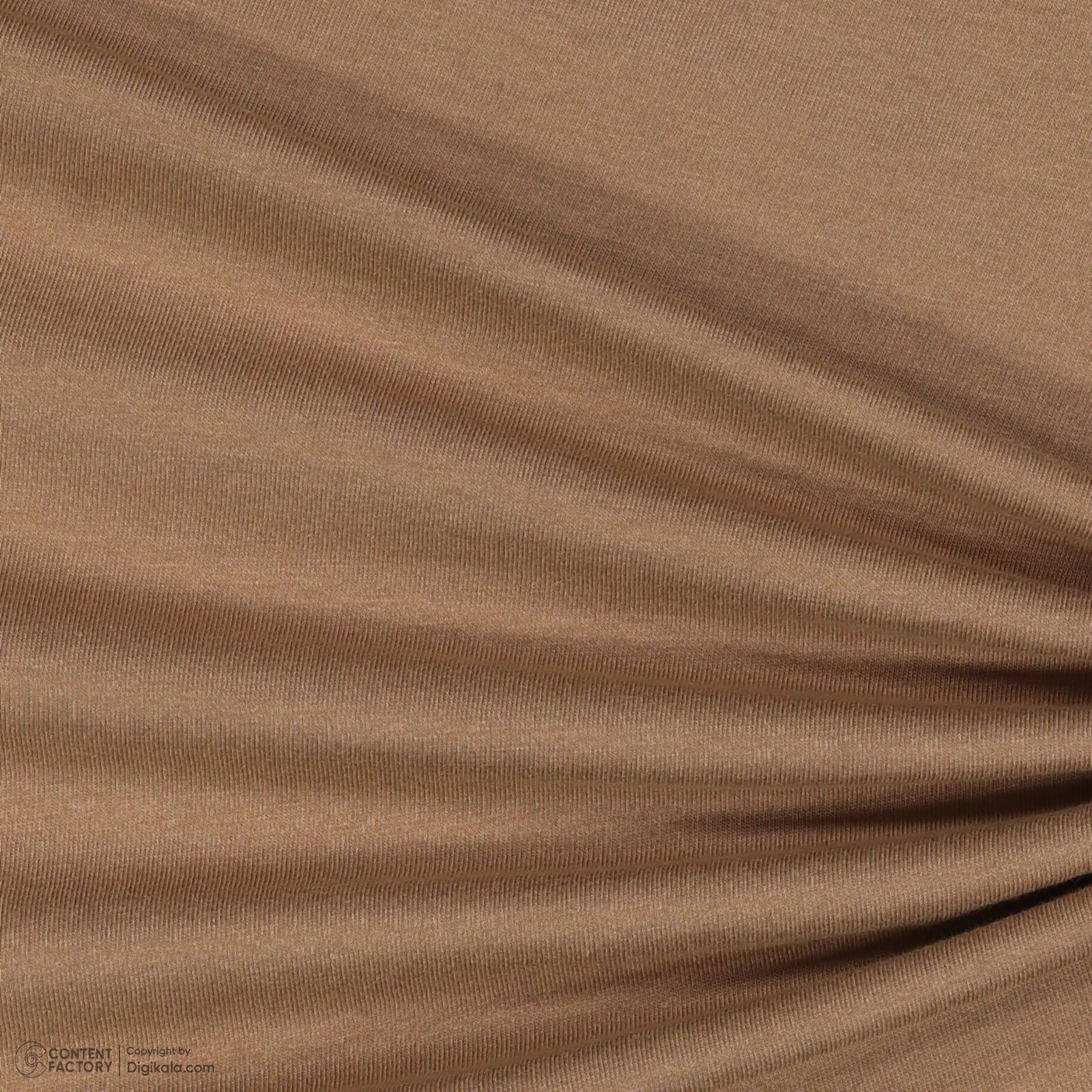 ست تی شرت و شلوارک پسرانه سون پون مدل 1575 رنگ قهوه ای -  - 9
