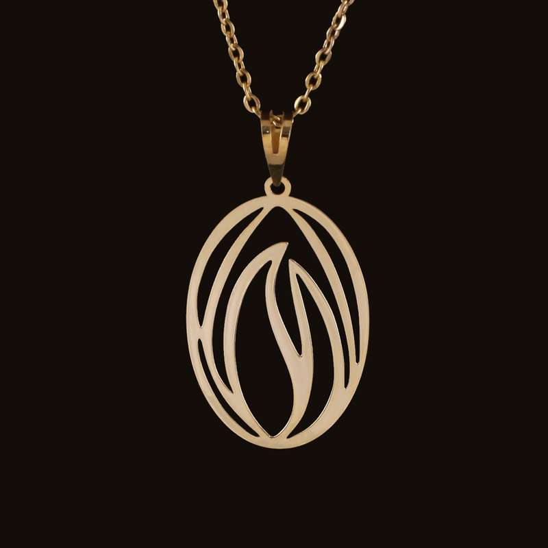 گردنبند نقره زنانه مدل h419