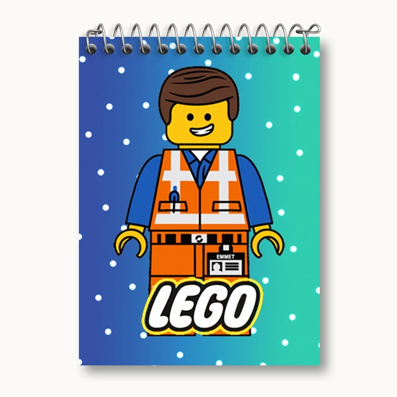 دفتر یادداشت 50 برگ خندالو مدل انیمیشن لگو LEGO کد 3770