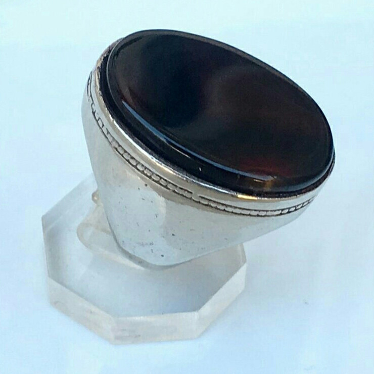 انگشتر نقره مردانه مدل 992103