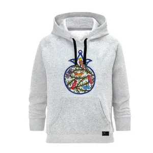 هودی زنانه مدل یلدا کد B146 رنگ طوسی