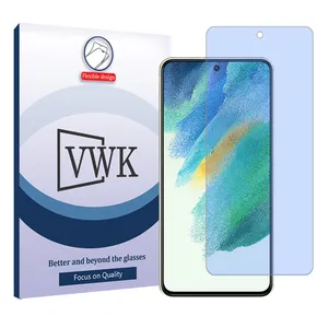 VWK Tough model anti-blue screen protector suitable for Samsung Galaxy S21 FE 5G mobile phone