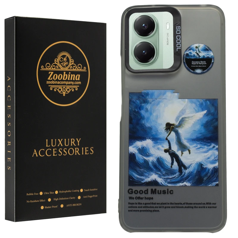 کاور زوبینا مدل Wamor مناسب برای گوشی موبایل شیائومی Poco X7 Pro