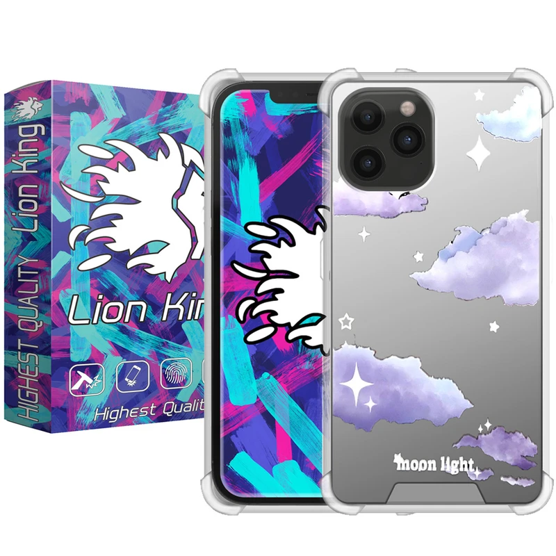 کاور لاین کینگ  طرح آسمان مناسب برای گوشی موبایل اپل IPhone 13 pro Max