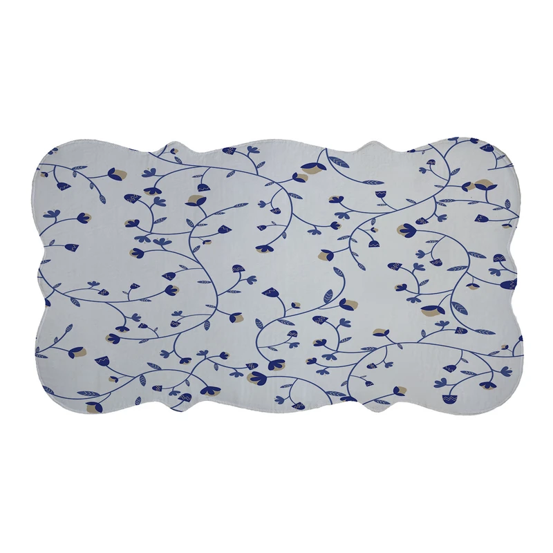  پادری طرح گل کد 9061 سایز 110×60 سانتی متر