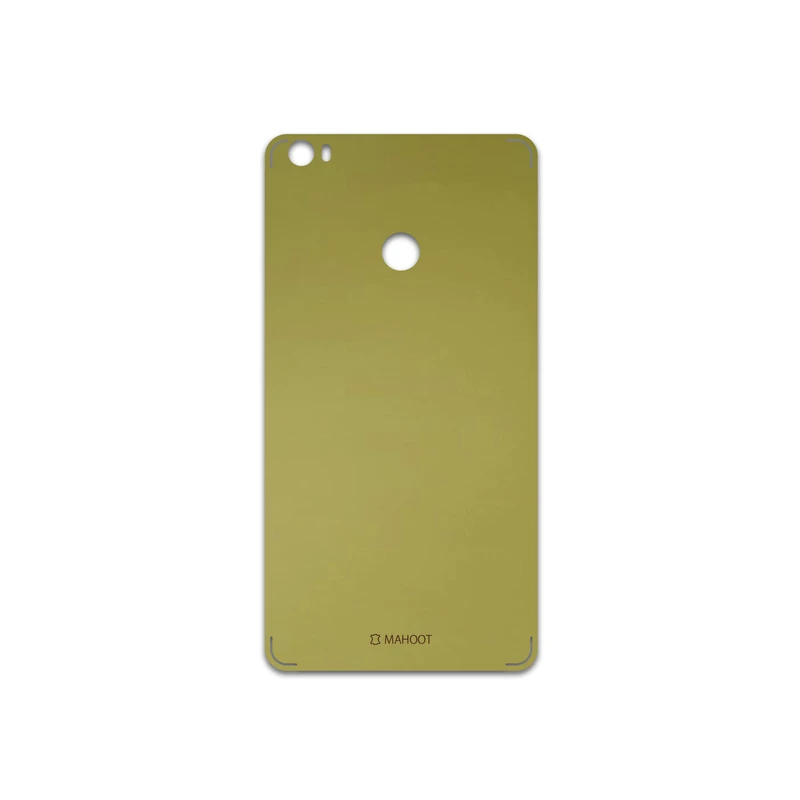 برچسب پوششی ماهوت مدل Matte-Gold مناسب برای گوشی موبایل شیائومی Mi Max