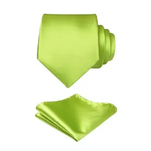 ست کراوات و دستمال جیب مردانه مدل TVF کد 16