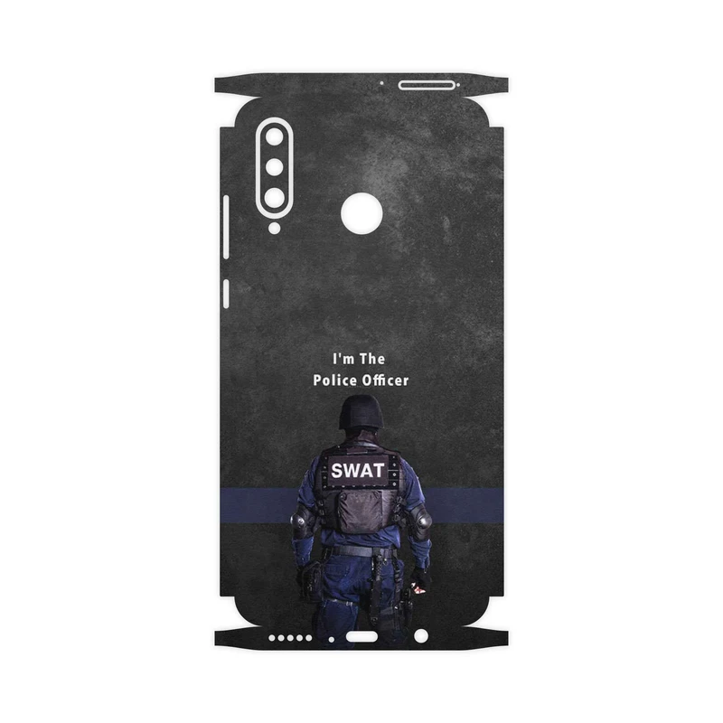 برچسب پوششی ماهوت مدل Police Officer-FullSkin مناسب برای گوشی موبایل هوآوی P30 Lite (48 MP Camera)