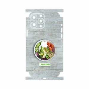 MAHOOT I&#39;m-vegan-FullSkin Cover Sticker for Apple iPhone 13 Pro Max