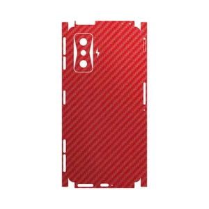 MAHOOT Red-Fiber-FullSkin Cover Sticker for Xiaomi Redmi K50 Gaming