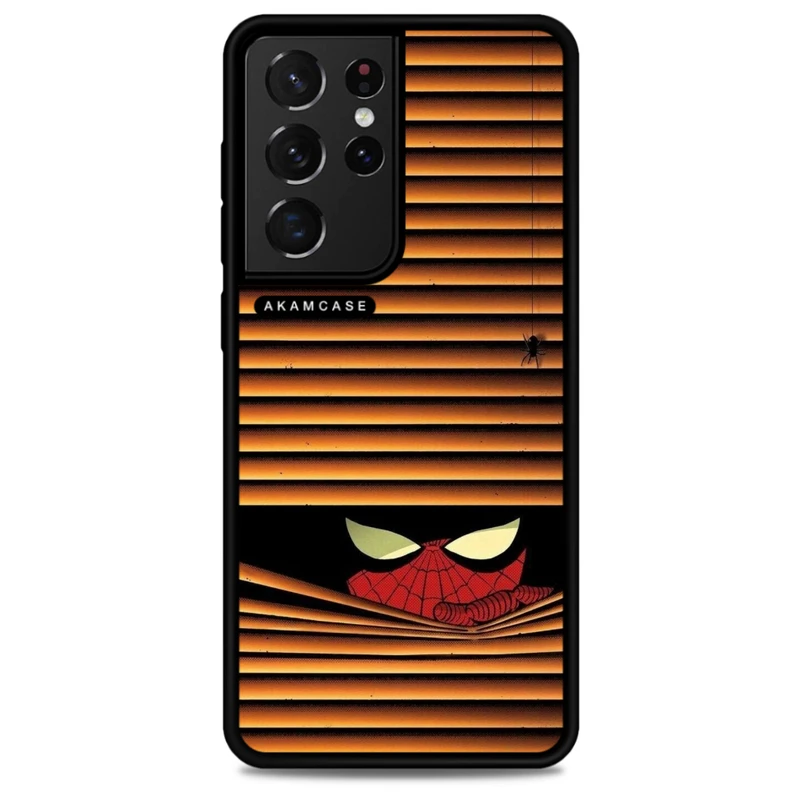 کاور آکام مدل AMC-WSGS21U-SPIDER MAN13 مناسب برای گوشی موبایل سامسونگ Galaxy S21 Ultra