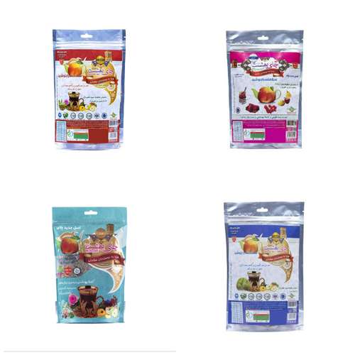 دمنوش مخلوط میوه ای چای بهشت - 800 گرم مجموعه 4 عددی