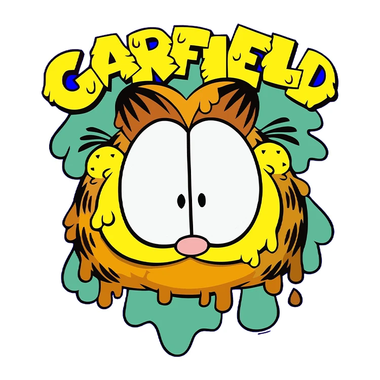 استیکر پارچه و لباس پاد آفرین مدل کارتونی کد S147