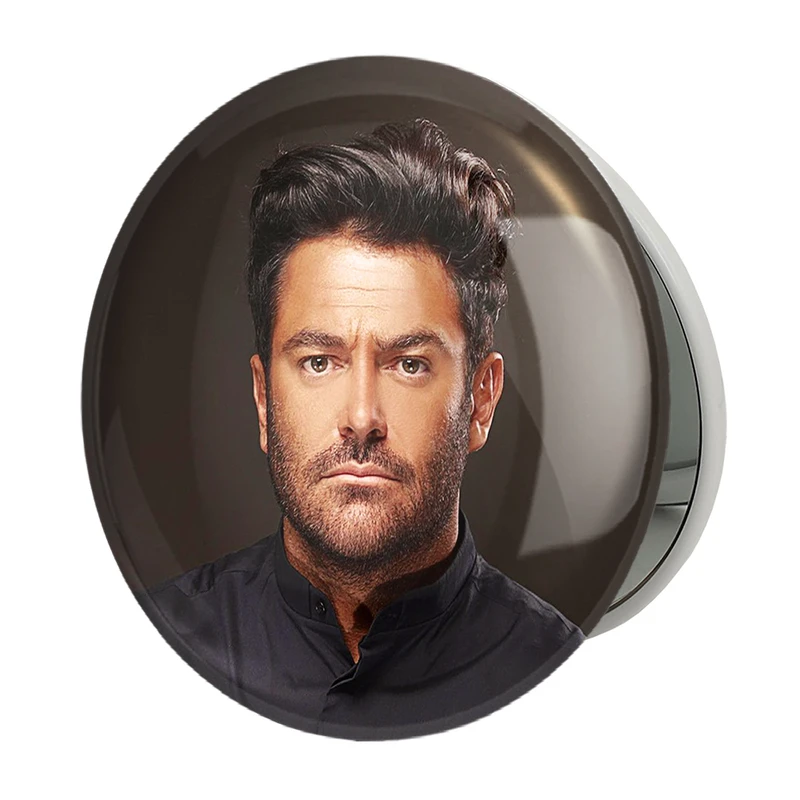 آینه جیبی خندالو طرح محمدرضا گلزار مدل تاشو کد 10446 