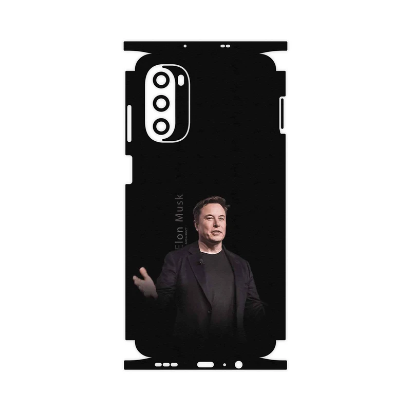 برچسب پوششی ماهوت مدل Elon_Musk-FullSkin مناسب برای گوشی موبایل موتورولا Moto G52