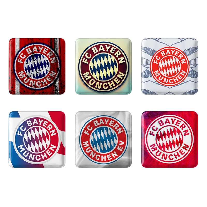 مگنت خندالو طرح باشگاه بایرن مونیخ FC Bayern Munich کد 1724B مجموعه 6 عددی