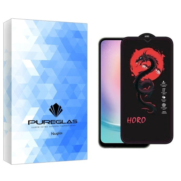 محافظ صفحه نمایش پیور گلس مدل NueGlas Horo مناسب برای گوشی موبایل سامسونگ galaxy a24